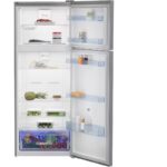 Beko Refrigerator 408 Liters No Frost Top Mount  With ProSmart  Inverter Compressor Stainless Steel RDNE448M20XB