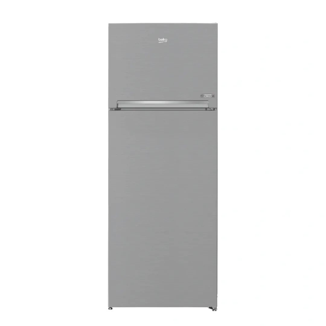 Beko Refrigerator 408 Liters No Frost Top Mount With ProSmart Inverter Compressor Stainless Steel RDNE448M20XB