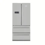 Beko Bottom Mount Freezer Refrigerator 539 Liters 2 Doors &2 Drawers Silver With ProSmart Inverter Compressor GNE60500X