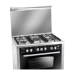 Unionaire ICook Pro Smart Gas Cooker 5 Burners Silver × Black C6090SS-2GC-511-IDSP-S-2W