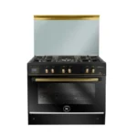 Unionaire ORO Gas Cooker 5 Burners Gold × Black C6090EB-GC-511-IDSF-ORO-S-2W-AL