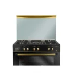 Unionaire ORO Gas Cooker 5 Burners Gold × Black C6090EB-GC-511-IDSF-ORO-S-2W-AL