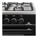 Unionaire ICook Gas Cooker 5 Burners Silver × Black C69SS-GC-511-ICSH-AL