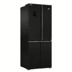 Beko Bottom Mount Freezer Refrigerator 450 Liters 4 Doors Black Ever Fresh+ With ProSmart Inverter Compressor GNE480E20ZBH