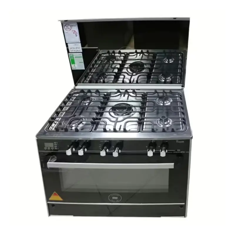 Unionaire ICook Smart Gas Cooker 5 Burners C69SSGC511ITFS2WAL