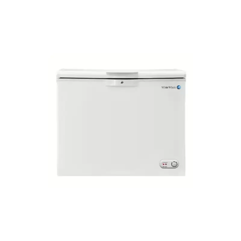 White Whale Deep Freezer Glass 200 Liters White WCF2280C