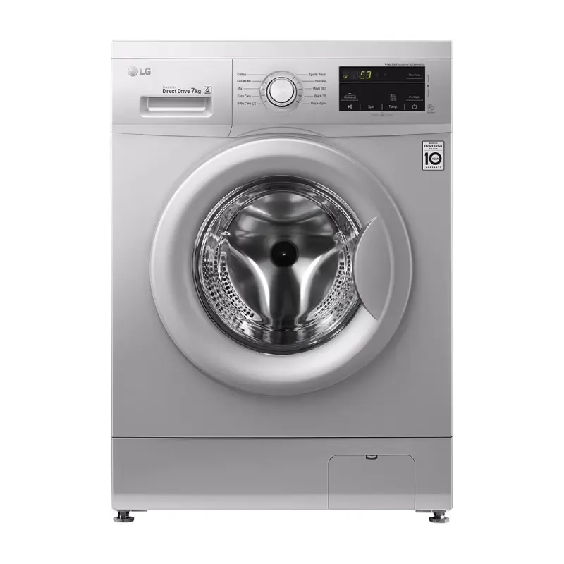 LG Washing Machine 7 Kg Silver FH2J3QDNG5