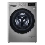 LG Vivace Washing Machine 8 Kg 1400 RPM Silver x Stainless Steel F4R5TYG2T