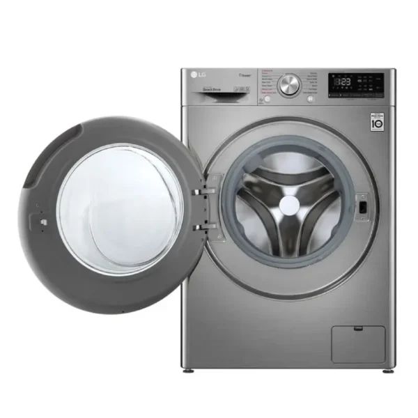 LG Vivace Washing Machine 9 Kg Front Load Automatic Silver F4R5VYG2T