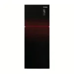 Fresh Digital Refrigerator 397 Liters Burgundy Glass FNTMR470YGDR