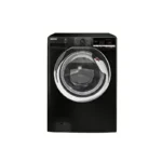 Hoover Washing Machine Black 8 Kg 1300 Spin Chrome Door Steam DXOA38AC3B ELA