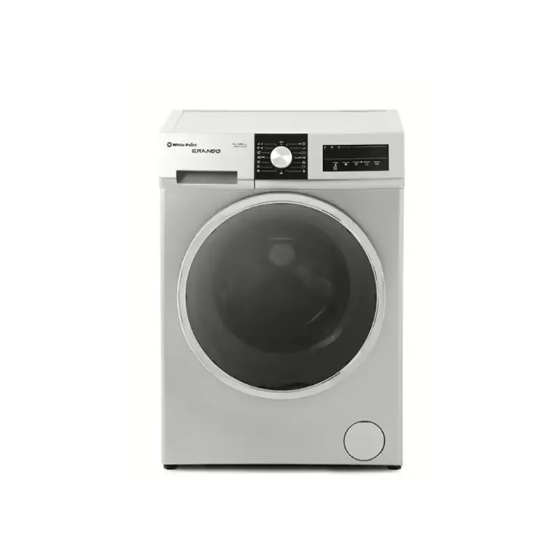 White Point Washing Machine 10 Kg Silver WPW10121TSSWVSG