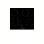 Beko Built In Hob 4 Burners Black Glass Electric HIC64503TX