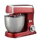 Black & White Stand Mixer 1500 Watt Silver Red SC-366