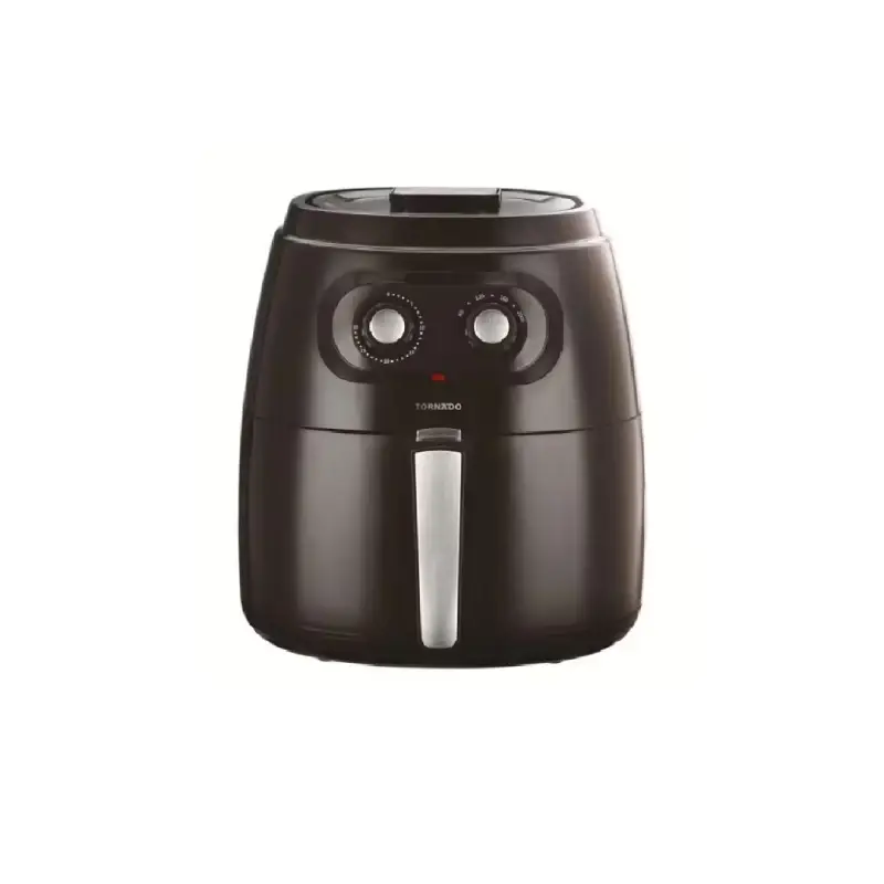 TORNADO Air Fryer Without Oil 1800 Watt 7.2 Liter Manual Control Black THF-1878-MB