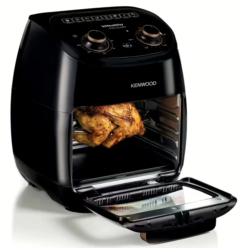 Kenwood Fryer Black 2000 Watt with Oven 11 Liters HFP90000BK