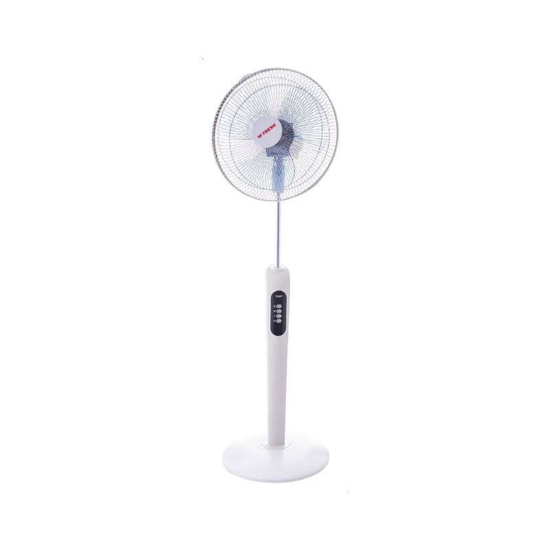 Fresh Stand Fan Top Switch 16 inches Without Remote White