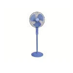 Fresh Galaxy Fan 16 Inches Stand Without Remote Blue