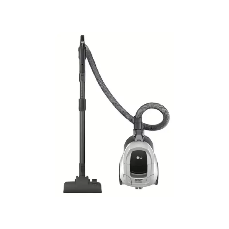 LG Vacuum Cleaner Grey 2000 Watt Bagless Compressor 1.5 Liter Lever Control VC5420NHTS