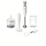 Bosch Hand Blender 600 Watt Slovenian With Accessories White MSM66155