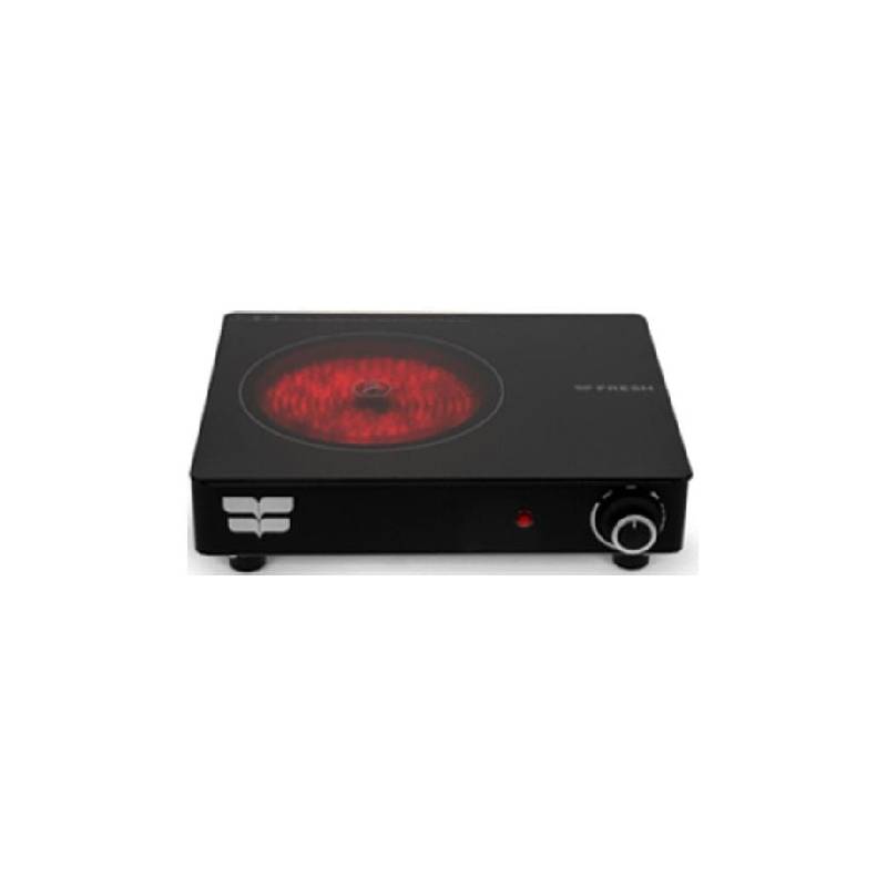 Fresh Hot Plate Single 1500 Watt Ceramic Black 13423