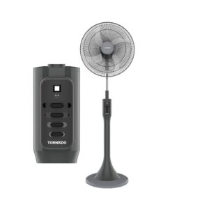 Tornado Stand Fan 18 Inch 4 Blades Without Remote Grey TSF-18MG