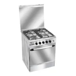 Unionaire Gas Cooker 4 Burners Stainless Steel CF6060SS-AC-447-IF-S-D