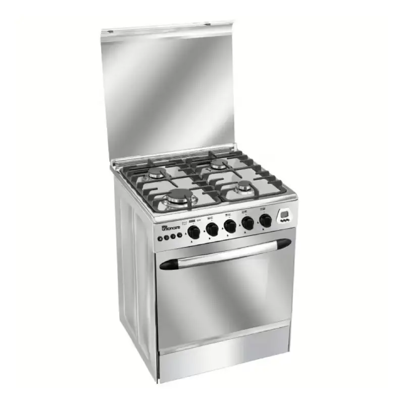 Unionaire Gas Cooker 4 Burners Safety CF6060SSAC447IFSD