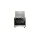 La Germania Moderna Gas Cooker 5 Burners Black 9M10GRB1X4AWW
