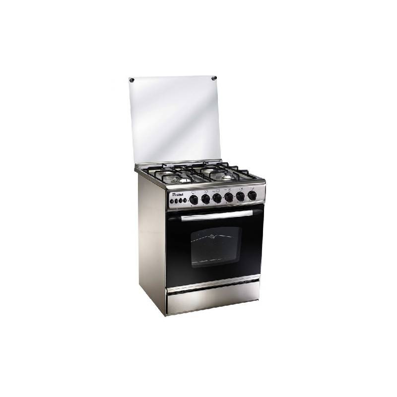بوتجاز غاز يونيون اير 4 شعلة فضي واسود CF6060SS-AC-446