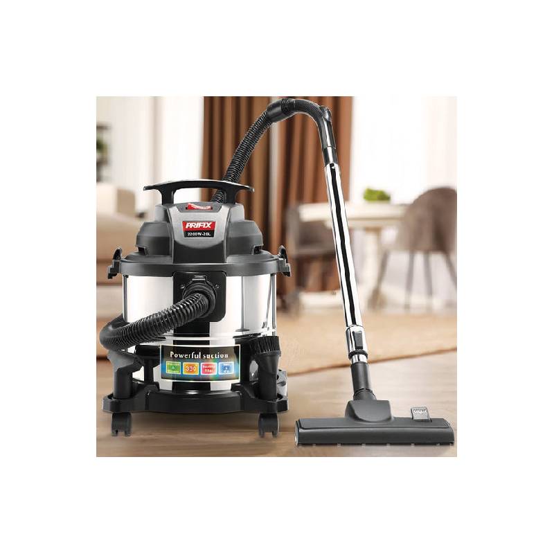 مكنسة كهربائيه بريفيكس الدبابة 2200 وات 20 لتر اسود DVC2200