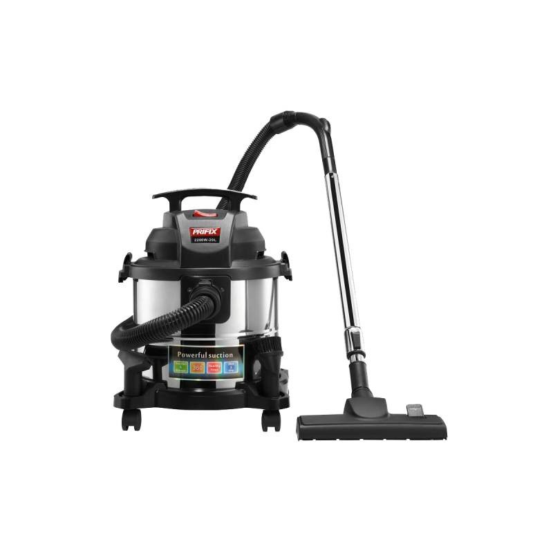 مكنسة كهربائيه بريفيكس الدبابة 2200 وات 20 لتر اسود DVC2200