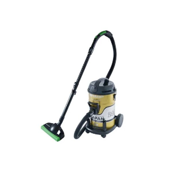 Sharp Pail Can Vacuum Cleaner 2400 Watt Gold ECCA2422X