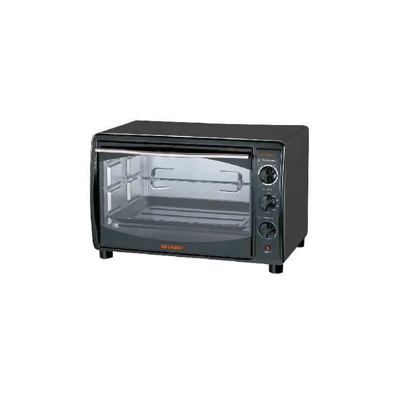 Sharp Electric Oven 1800 Watt 42 Liter Grill Fan Black EO-42K-2
