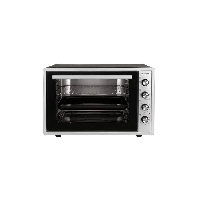 Sharp Electric Oven 1800 Watt 70 Liter With Grill & Fan Black × Silver EO-S70-ES2