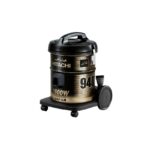 Hitachi Vacuum Cleaner Drum 1600 Watt Black & Gold CV940Y BK 220CE