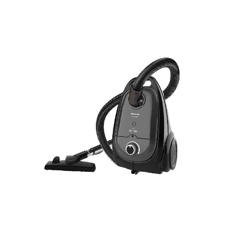 Tornado Vacuum Cleaner 1800 Watt Anti-bacteria Filter Grey × Black TVC-180SG