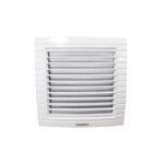 Tornado Square Ventilating Fan Glass 10 cm Privacy Grid White TVG-10QW
