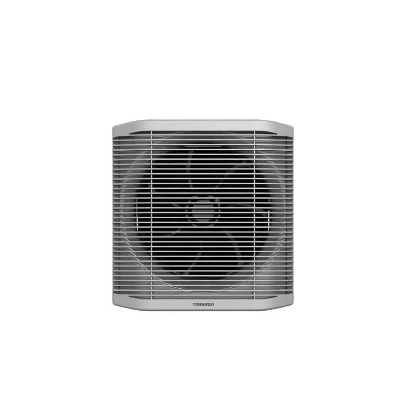 Tornado Bathroom Ventilating Fan 20 cm With Privacy Grid Black & Grey TVS-20BG