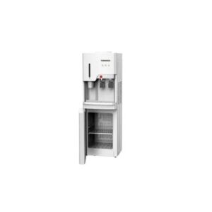 Tornado Water Dispenser 2 Taps Hot & Cold With Fridge White TWD-36CH-WR