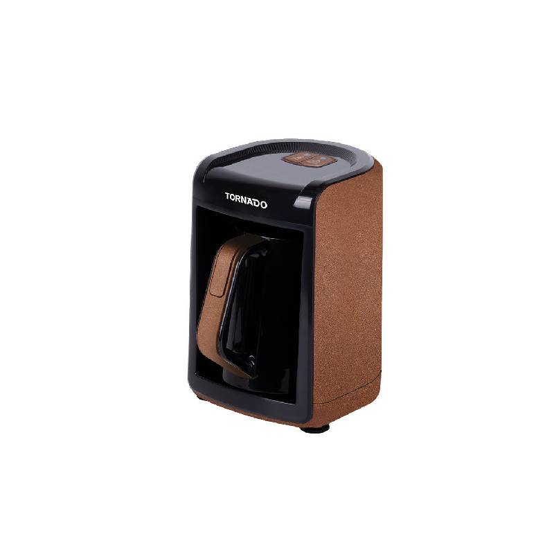 Tornado Automatic Turkish Coffee Maker With Milk 535 Watt 280ml Brown TCME-100-MILK