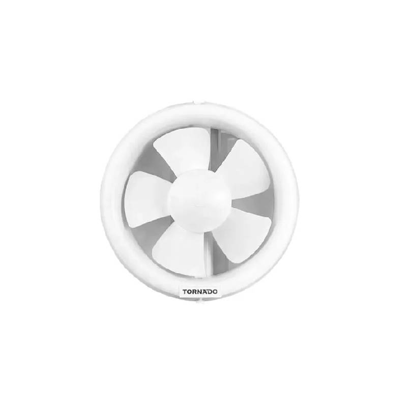 Tornado Round Ventilating Fan Glass 15 cm White TVG-15RW