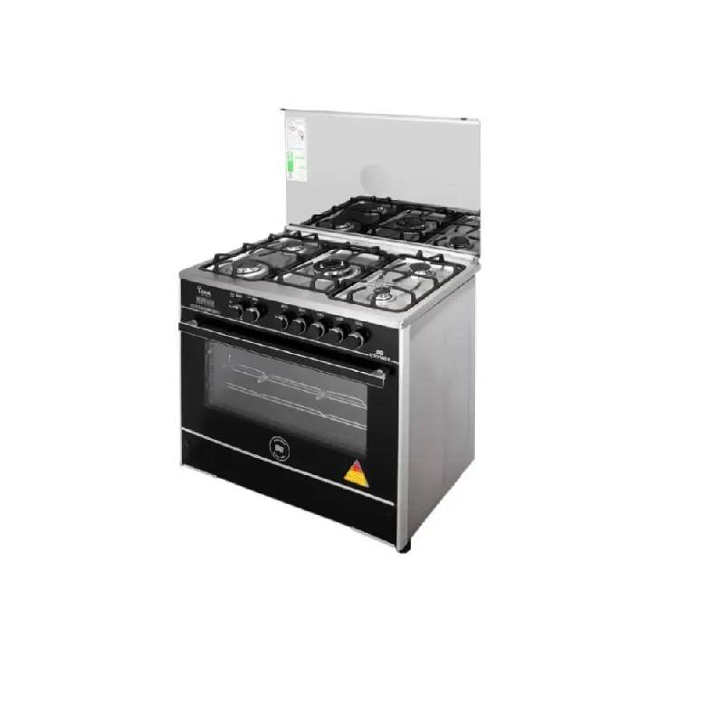 بوتاجاز غاز يونيون اير اي كوك 5 شعلة اسود C69SS-GC-511-ICSH-AL