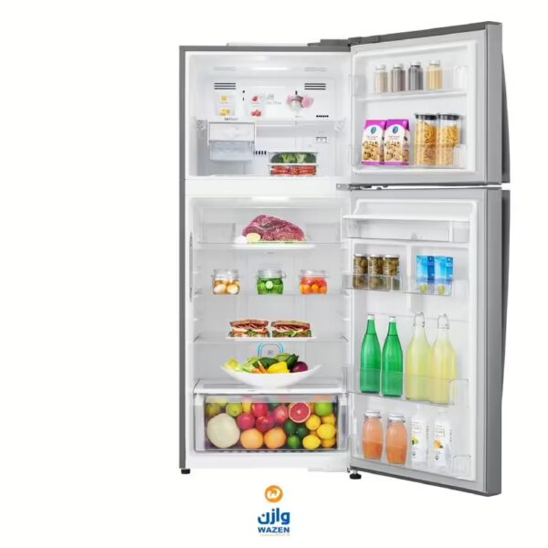 LG Refrigerator 509 L With Water Dispenser Silver GNF722HLHL - Image 2