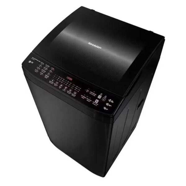 Sharp Washing Machine 11 Kg Top Loading Touch Black ESTD11GBKP