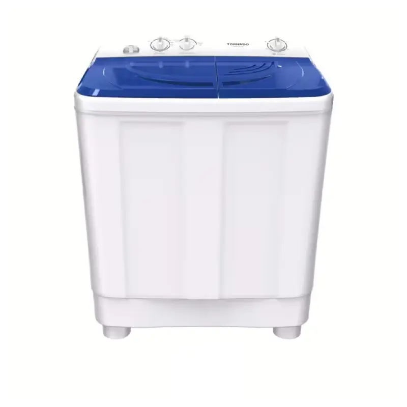 Tornado Washing Machine 7 Kg Half Automatic White x Blue TWHZ07DNEW (BL)