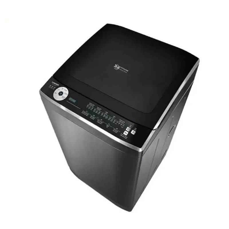 Tornado 9 Kg Top Loading Washing Machine Silver TWETLN09RDS