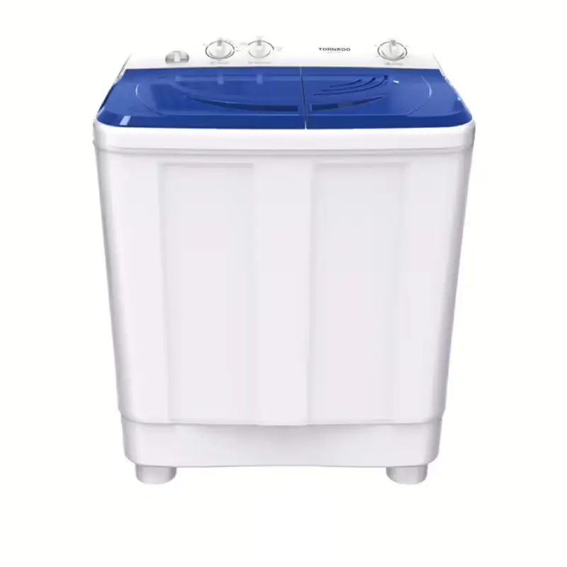 Tornado Washing Machine 10 Kg Half Automatic White x Blue TWHZ10DNEW (BL)