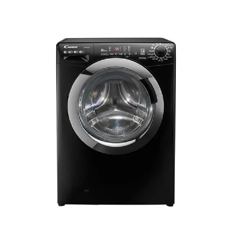 Candy Washing Machine 7 Kg Black chrome Door Steam CSS1072DC3BELA