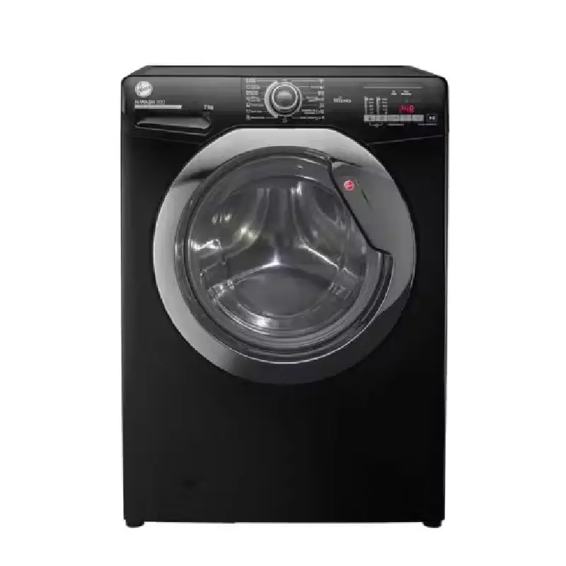 Hoover Washing Machine 7 Kg Black Steam H3WS173DC3BELA